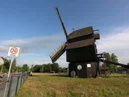 Historic post mill in Hänigsen