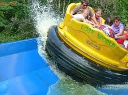 Splash boat ride at Erse Park in Uetze