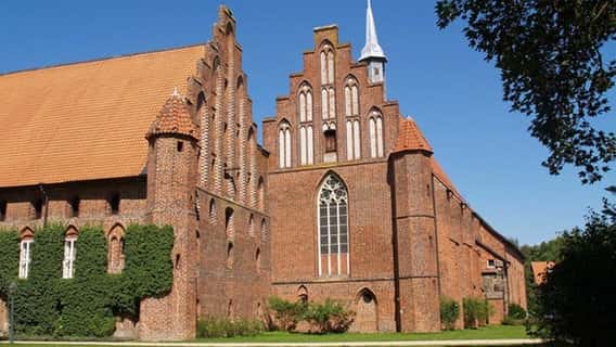 Brick Gothic façade of Wienhausen Abbey