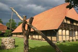 Historic two-post hall house in Wackerswinkel