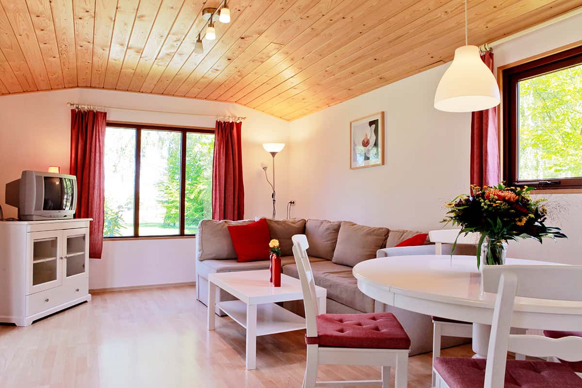 Chalet by the lake – Living room
