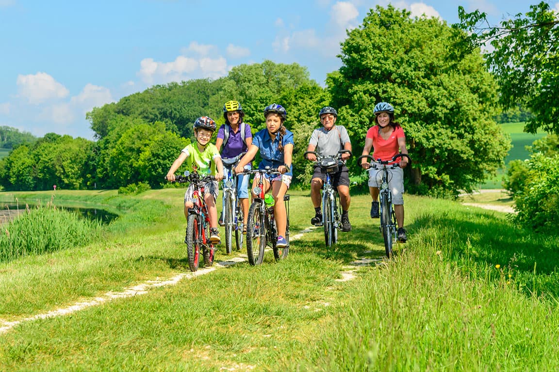 Fahrrad am See