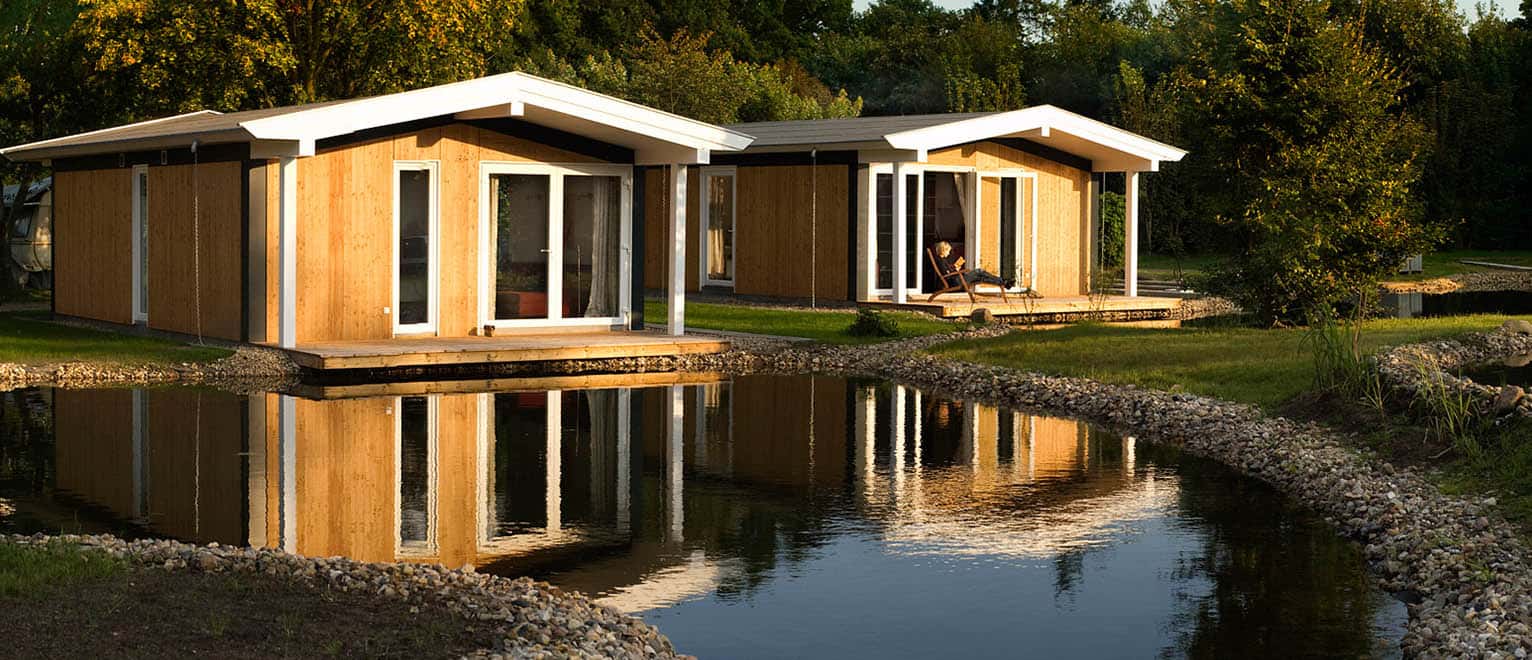 Holiday homes at Lake Irenensee